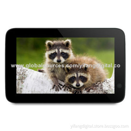 7-inch Tablet PC with AML8726-MXS Dual Core ARM Cortex A9, 1.5GHz, 1G RAM , BT 4.0 and Dual Camera
